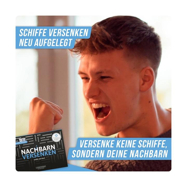 Produktbild Denkriesen Nachbarn versenken - Schiffe Versenken (Deutsch)
