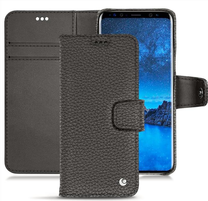Actual product image Noreve Leather cover vertical (Samsung Galaxy S9+, Apple iPhone 7 Plus)