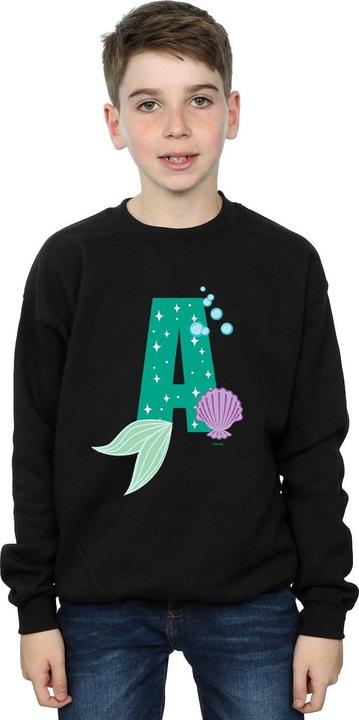Produktbild Disney Alphabet A Is For Ariel Sweatshirt Jungen (128)