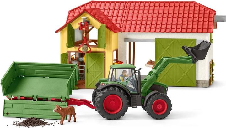 Image du produit Schleich Tracteur avec remorque