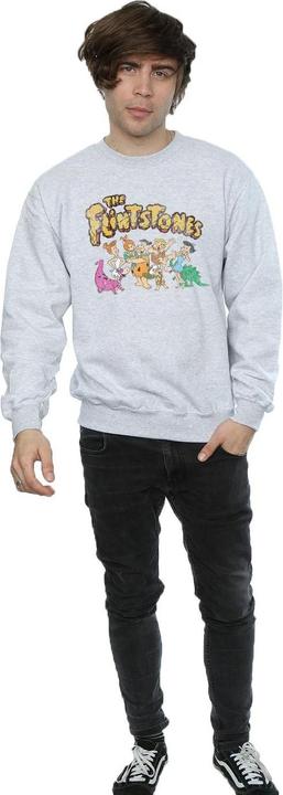 Image du produit The Flintstones - Sweat GROUP DISTRESSED - Homme (3XL)