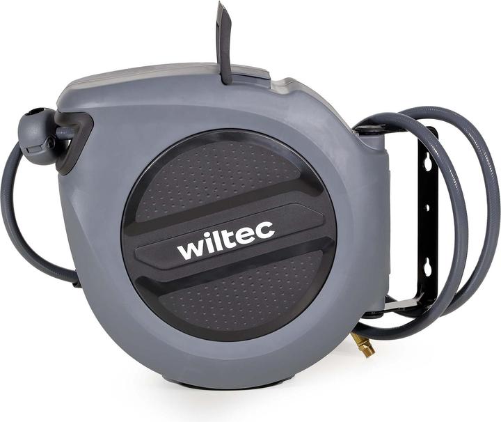 Image du produit Wiltec Enrouleur de tuyau d'air comprimé 20m Enrouleur de tuyau d'air comprimé 17 bar Enrouleur