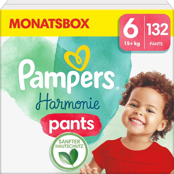 Immagine prodotto Pampers Harmonie Pants (Dimensione 6, Pacco mensile, 132 Pezzo/i)