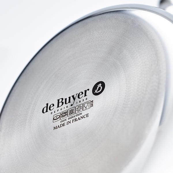 Actual product image de Buyer Affinity saucepan with lid induction (18 cm, Pot, Stainless steel)