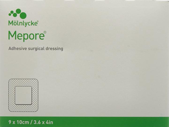 Produktbild Mepore Wundverband 10x9cm Wundkissen 4.5x6cm (5 x)