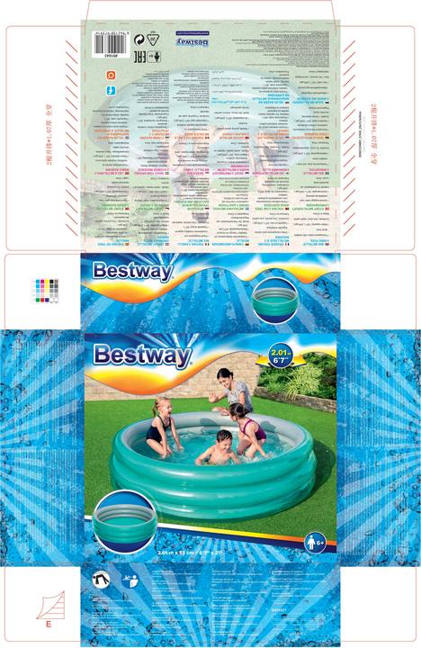 Image du produit Bestway Pataugeoire Ronde Grande Métallique