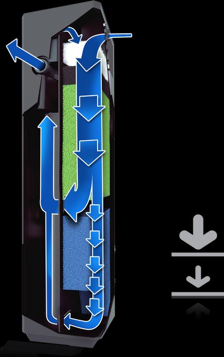 Actual product image Juwel Aquarium Bioflow partition wall