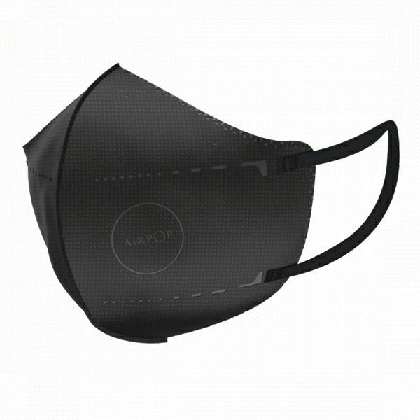 Actual product image AirPop Face Mask Pocket 2pcs (Black) (2 x)