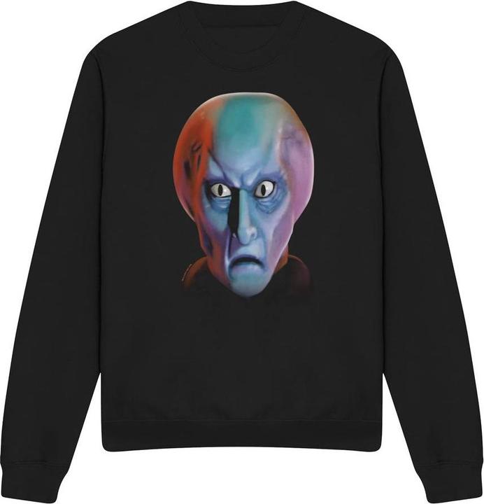 Actual product image Unisex Adult Balok Head Sweatshirt (L)