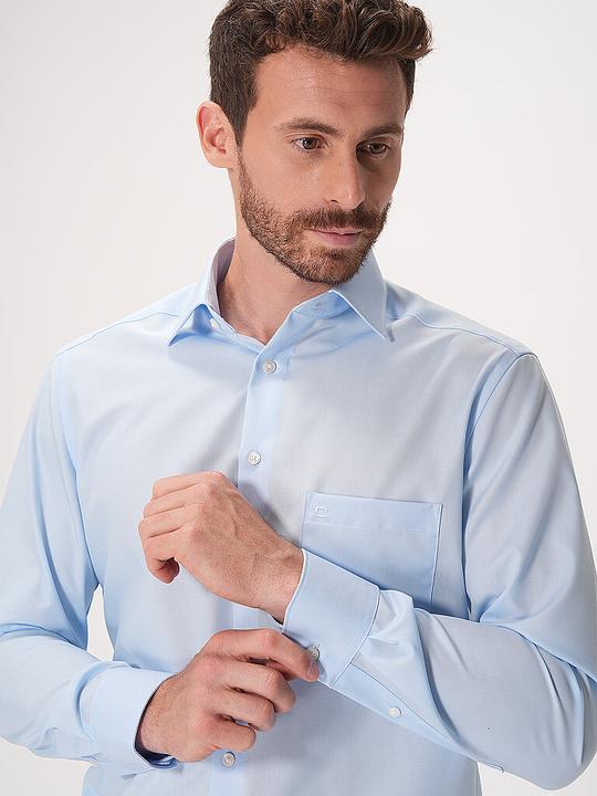 Immagine prodotto Olymp Camicia Luxor slimline azzurro New Kent manica 1/1 taglia 43 (43)