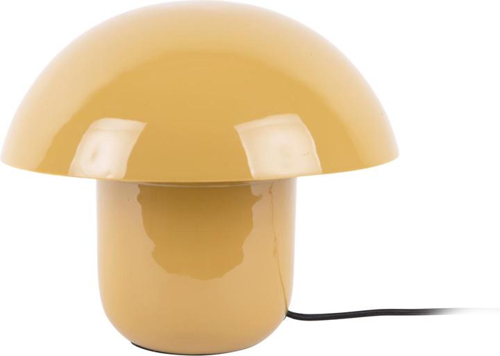 Actual product image Leitmotiv Tafellamp Fat Mushroom - Metaal - Oker - 29x25x29 cm (BxHxD) - Honey Yellow - E14/max 15W (E14)