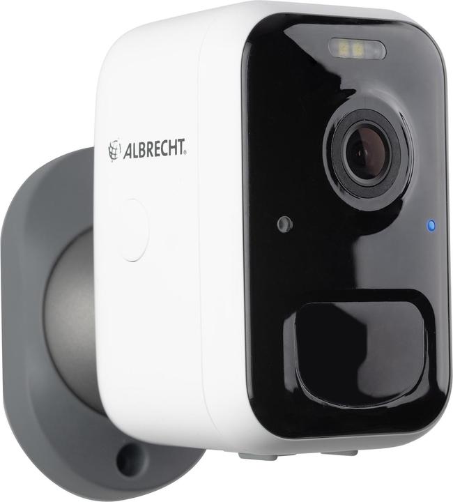 Actual product image Albrecht Home SC 100 WLAN surveillance camera, Full HD, night vision, IP65 waterproof, B (1920 x 1080 Pixels)