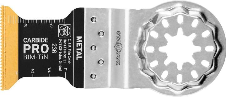 Fein Lame per seghe Carbide Pro E-Cut BIM 236/237/238