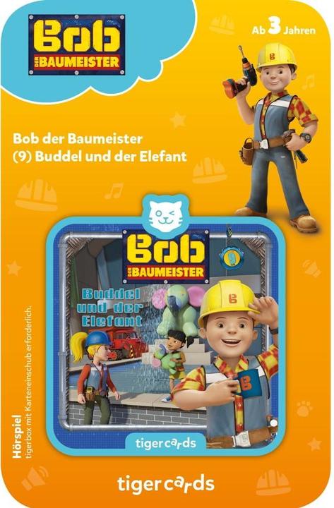 Produktbild Tigermedia Tigercard Bob der Baumeister Buddel der Elefant (Deutsch)