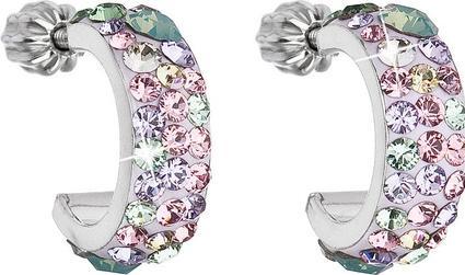 Produktbild Evolution Group Stylish earrings with crystals 31118.3 Sakura (L)