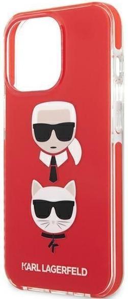 Productafbeelding Karl Lagerfeld Hardcover TPE Karl en Choupette Hoofdkoffer (Apple iPhone 13 Pro)