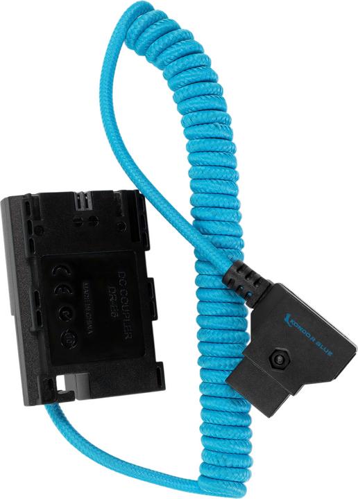 Actual product image Kondor Blue D-Tap to Canon LPE6 NH Dummy Battery Cable ()