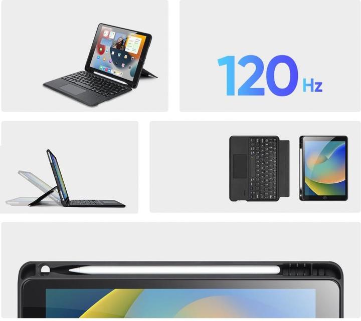 Actual product image Dux Ducis DK Series Keyboard Case (Eng. Int., iPad 7, iPad 8, IPad 9)