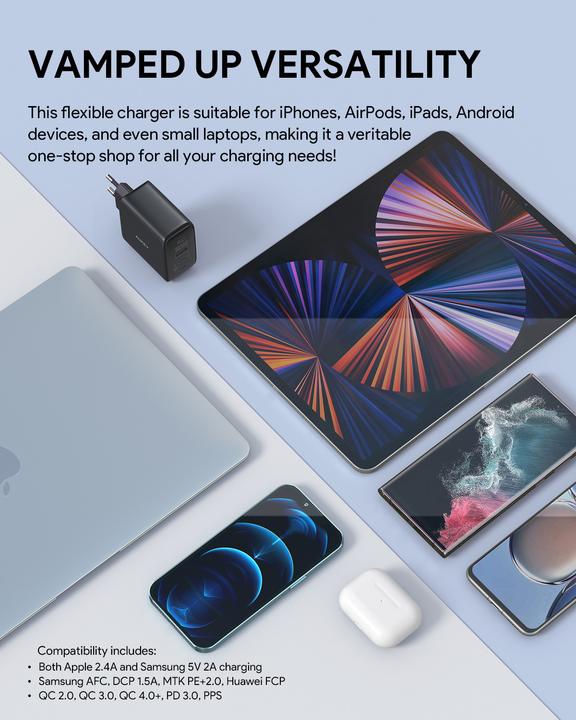 Actual product image Aukey OmniaMix II (65 W)