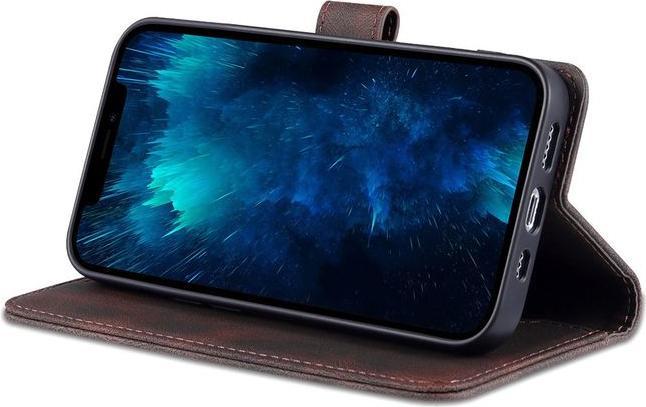 Actual product image MU Classic Retro Leather Bookcover Case (Apple iPhone 13 Pro)