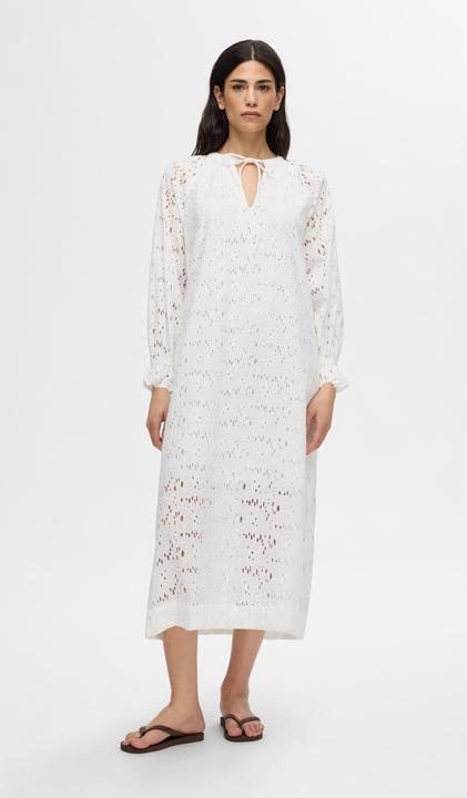 Produktbild Selected Femme Broderie Anglaise Midikleid (40)