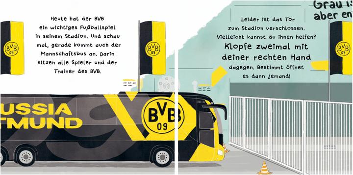 Produktbild BVB – Ein Mitmachbuch zum Schütteln, Schaukeln, Pusten, Klopfen und sehen, was dann passier (Deutsch, Nico Sternbaum, 2024)