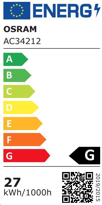 Label énergétique Osram Dulux (G24d-3, 26 W, 1800 lm, 1 x, G)