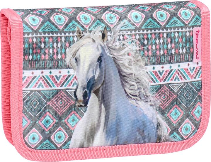 Produktbild Belmil MINI FIT Schulrucksack 4-teiliges-Set Horse Aruba Blue (17 l)