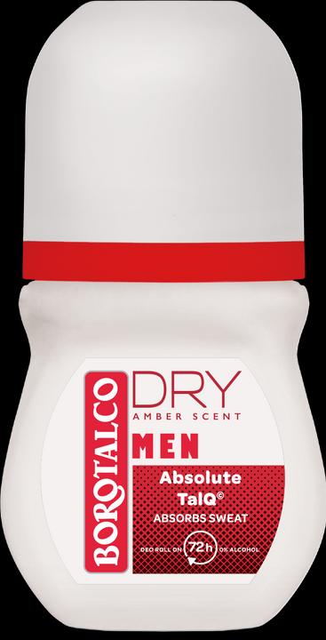 Produktbild Borotalco Men Absolute ExtraDry (Roll-on, 50 ml)