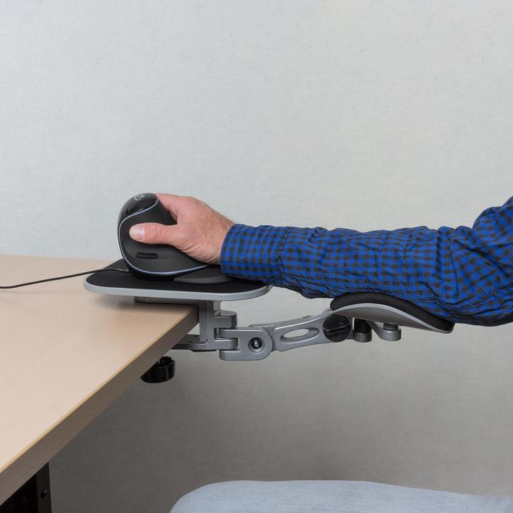 Produktbild Nedis Ergonomische Armauflage - Drehbar - Schreibtisch - Mit Mauspad - Bietet Komfort und Halt - Nim