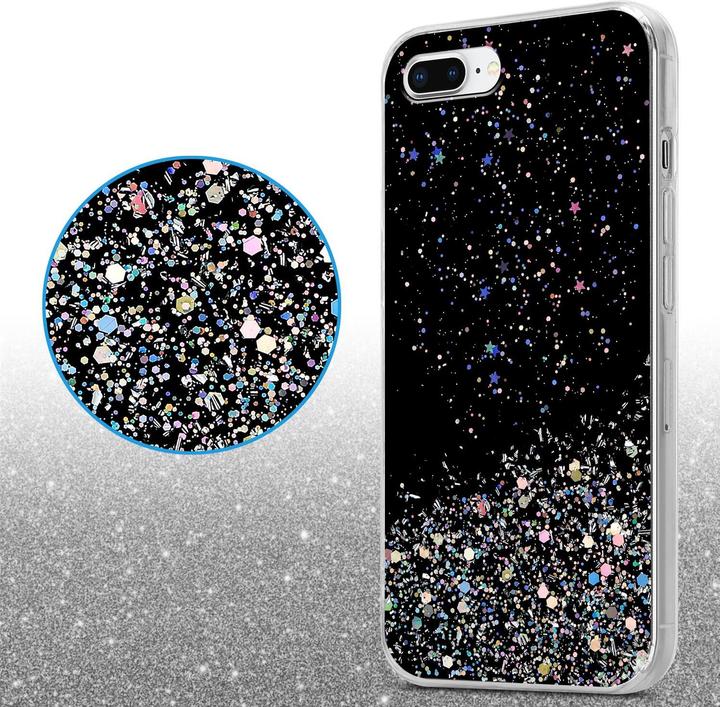 Actual product image Cadorabo TPU cover sparkling glitter (Apple iPhone 7 Plus, Apple iPhone 7s Plus)