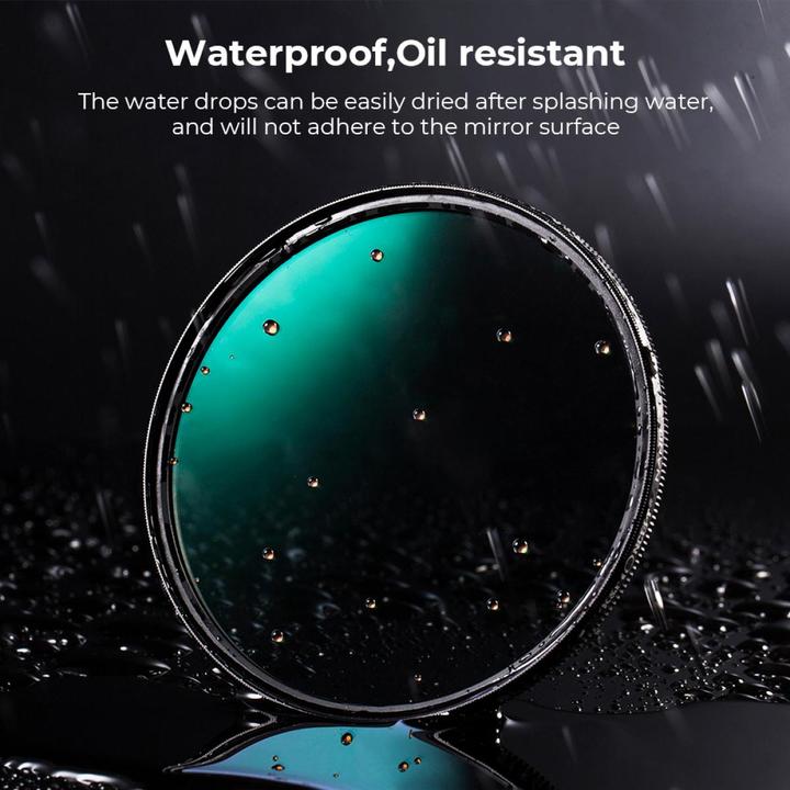 Image du produit K&F Concept 115MM CPL Filter Super Slim Circular Polarizing Filter with 28 Layer Green Coated, HD, Waterproof, A (Filtre polarisant)
