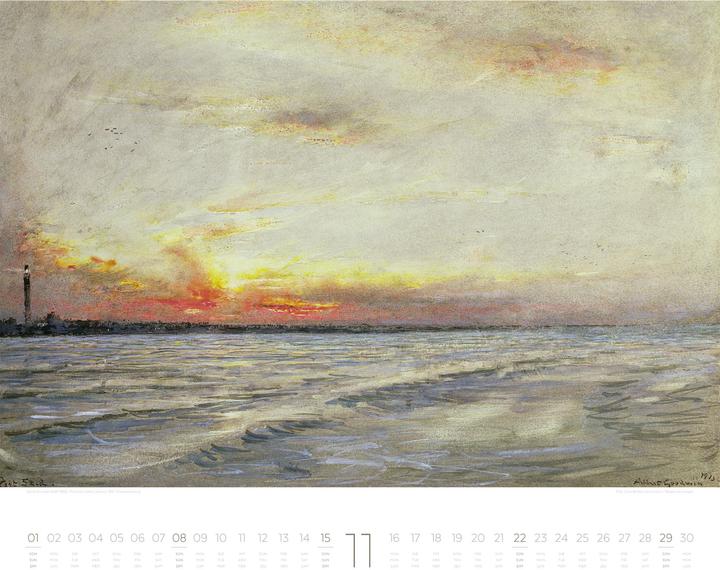 Produktbild Die Kunst der Stille Kalender 2026 (54 x 48 cm, Harter Einband, Französisch, Deutsch, Englisch)