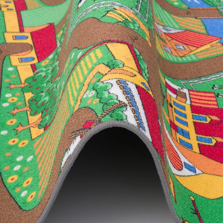 Actual product image Pergamon Strassenteppich Beidseitig Strassenlandschaften (133 x 133 cm)