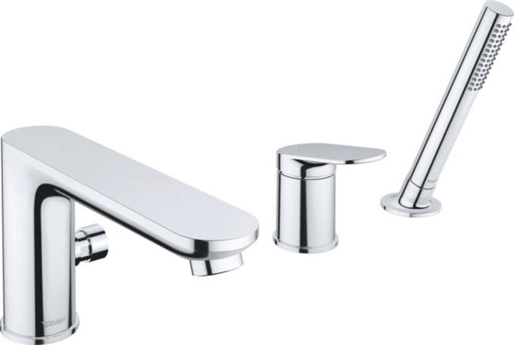 Produktbild Duravit Wave 3-Loch Wannenarmatur, Ausladung 200 mm, WA52600000