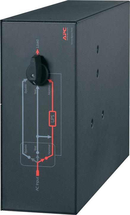 Image du produit APC ServiceBypassPanneau de dérivation SUA / SURT-D noir 4U rack / conversion de tour
