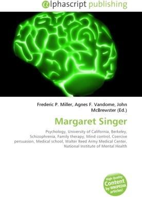 Produktbild Margaret Singer (2009)