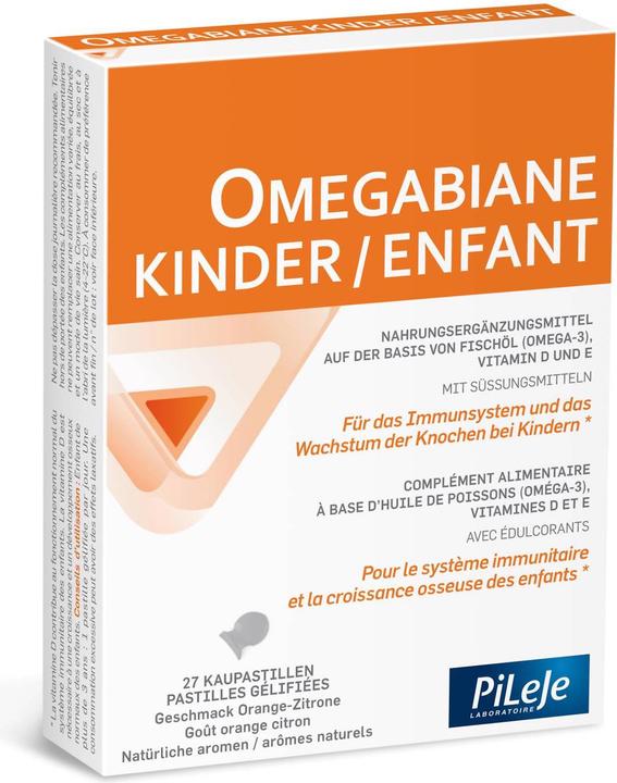 Actual product image Omegabiane Children chewing paste (27 Piece, Pills, 51 g)