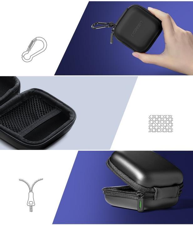 Actual product image Ugreen Headset Storage Bag (Headphone bag)