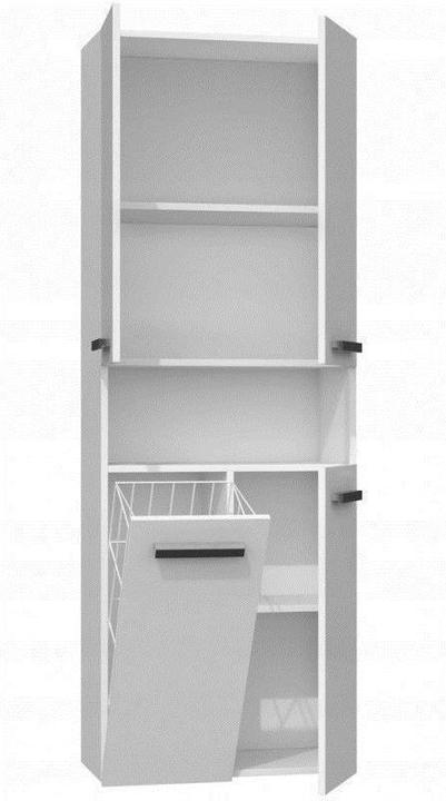 Actual product image Topeshop Storage cabinet for bathroom (60 x 30 x 174 cm)