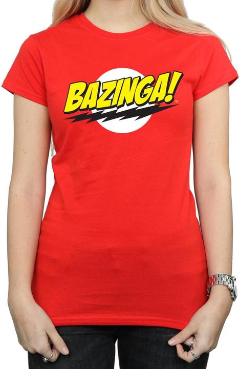 Image du produit Dam T-shirt en coton Bazinga Femme/Femme (L)
