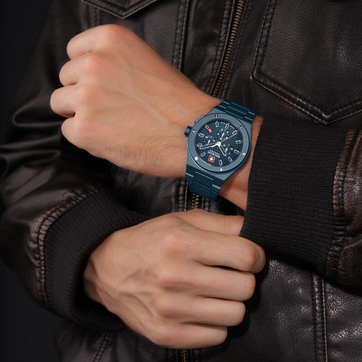 Actual product image Swiss Military Hanowa Herrenuhr (Analogue wristwatch, 43 mm)