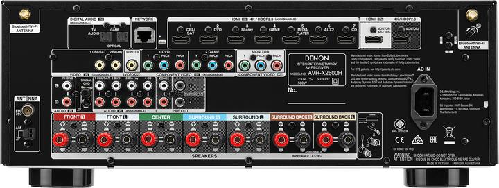 Produktbild Denon AVR-X2600H (7.2 Kanal, FM)