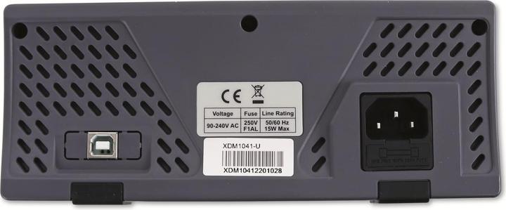 Actual product image Owon Bench multimeter, XDM1041, TRMS, 3.5" LC display