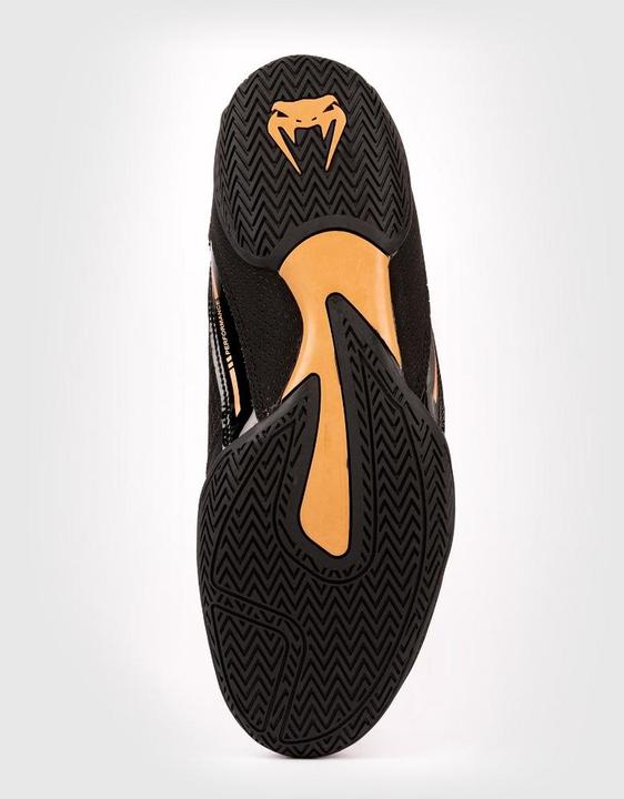 Actual product image Venum Elite Boxing Shoes – Black/Bronze - 43 (US 10) (43)