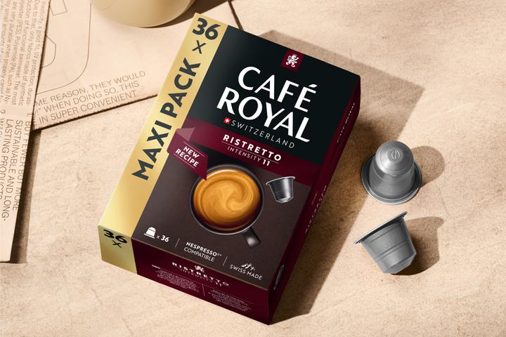 Actual product image Café Royal Ristretto (36 x Port.)