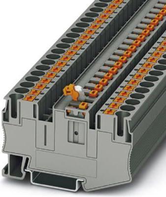 Immagine prodotto Phoenix Contact PT 6-MT 3212160 Morsetto sezionatore a coltello Numero di poli: 2 0,50 mm² 6 mm² Grigio 50 pz.
