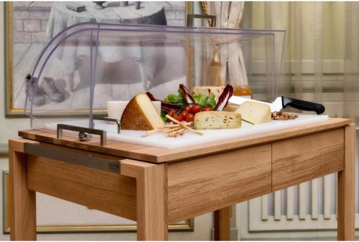 Actual product image ZEP SMILE OAK Serving trolley 84x48x84cm oak