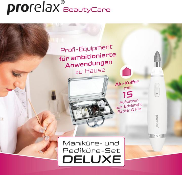 Actual product image Prorelax Manicure and pedicure set