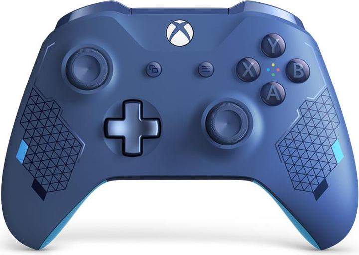 Microsoft Manette sans fil pour Xbox - Bleu sport (Xbox Series X, Xbox One S, Xbox Series S, PC, Xbox One X)
